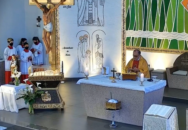 missa da saude volta a ser celebrada nesta quarta feira missa saude