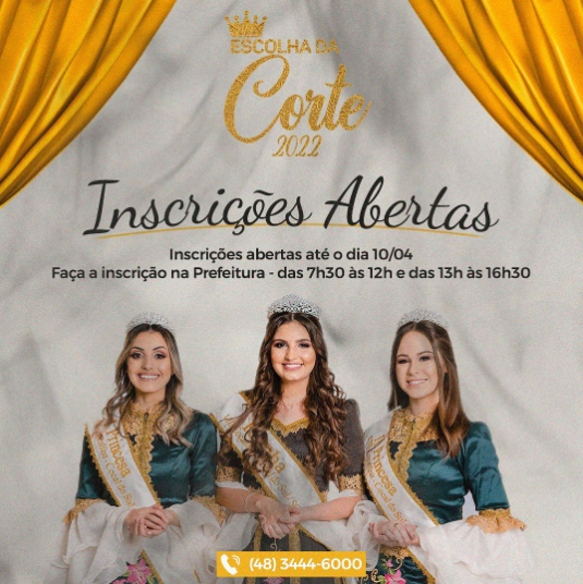 aberta as inscricoes para a escolha da realeza da ix cocal fest corte