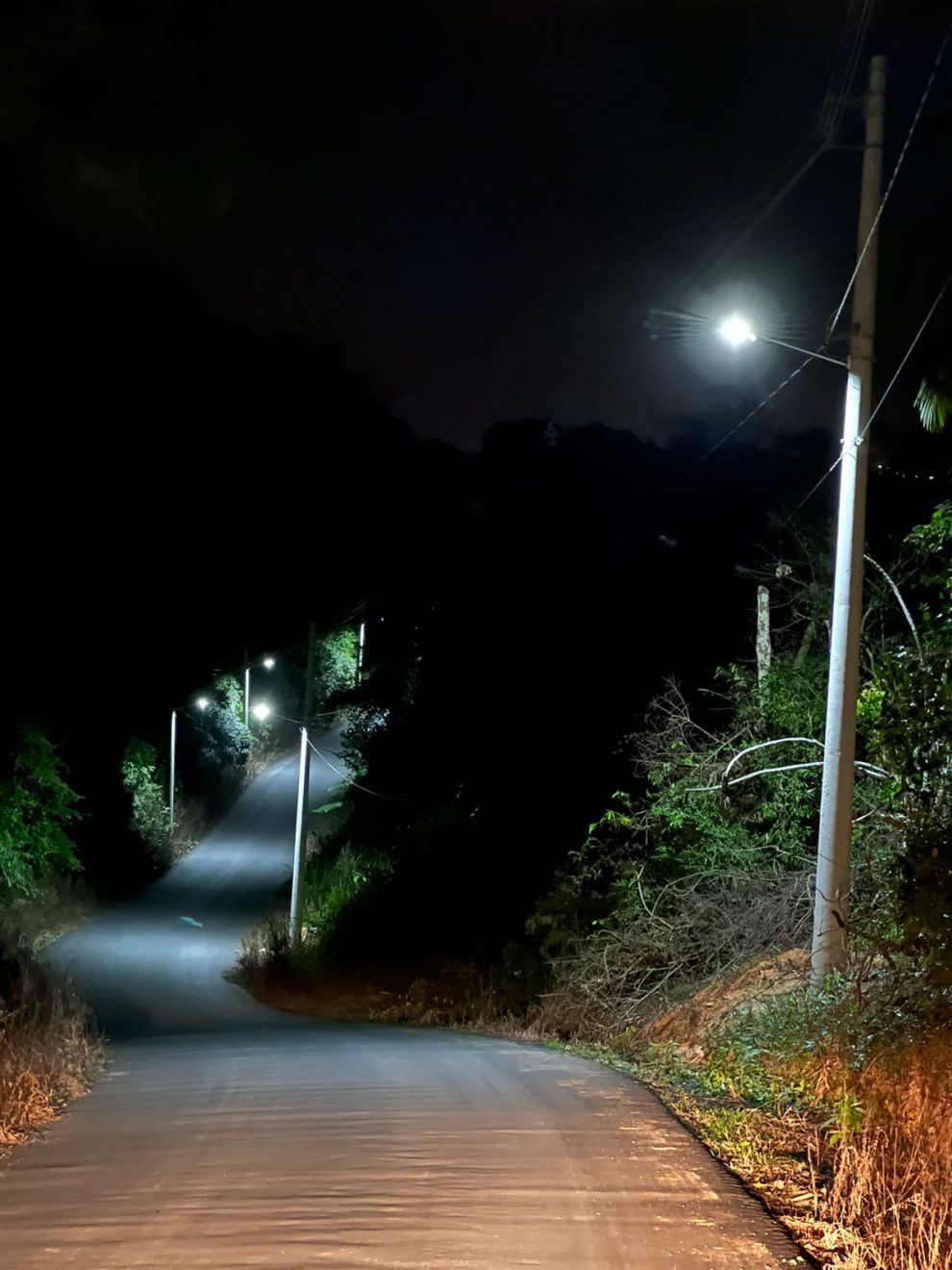 coopercocal e governo municipal de urussanga inauguram iluminacao publica de led em morro da lagoa 6 1