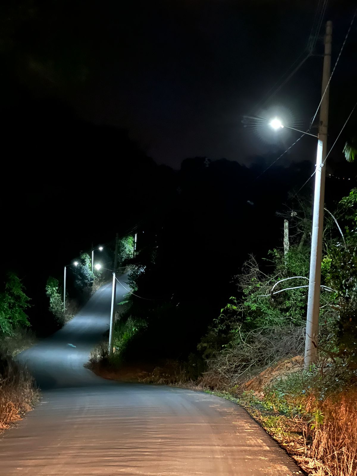 coopercocal e governo municipal de urussanga inauguram iluminacao publica de led em morro da lagoa 6 1