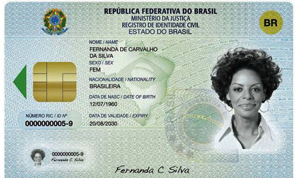 nova carteira de identidade nacional comeca a ser emitida hoje doc unico identidade