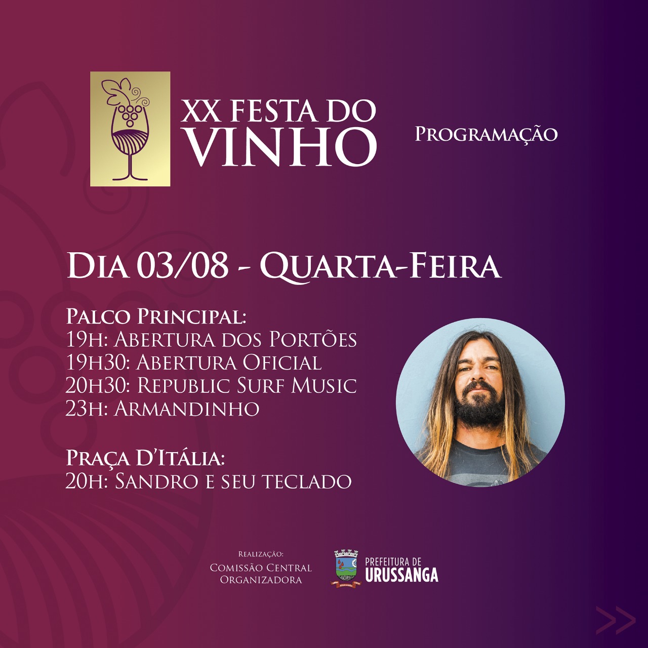 strongbrlancada a programacao completa da 20anbspfestanbspdonbspvinhonbspde urussangastrong programacao oficial festa do vinho 2022 6