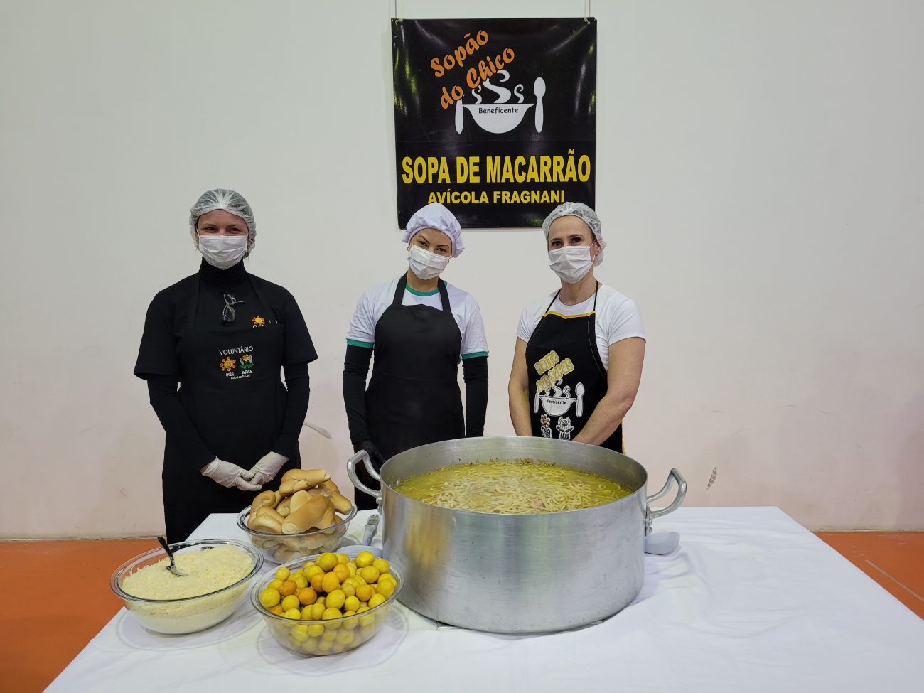 strongsabor e solidariedade no 11o sopao do chico promovido pela apae cocal do sulstrong 20220812 195555
