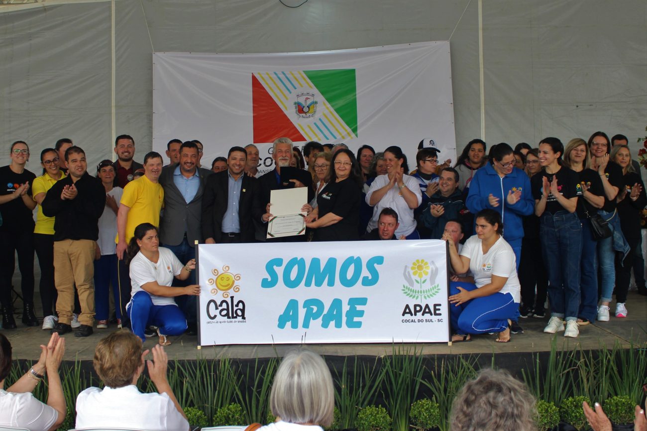 apae cocal do sul recebe titulo de honra ao merito cocal fest dia 5 segunda lucas oliverio 73