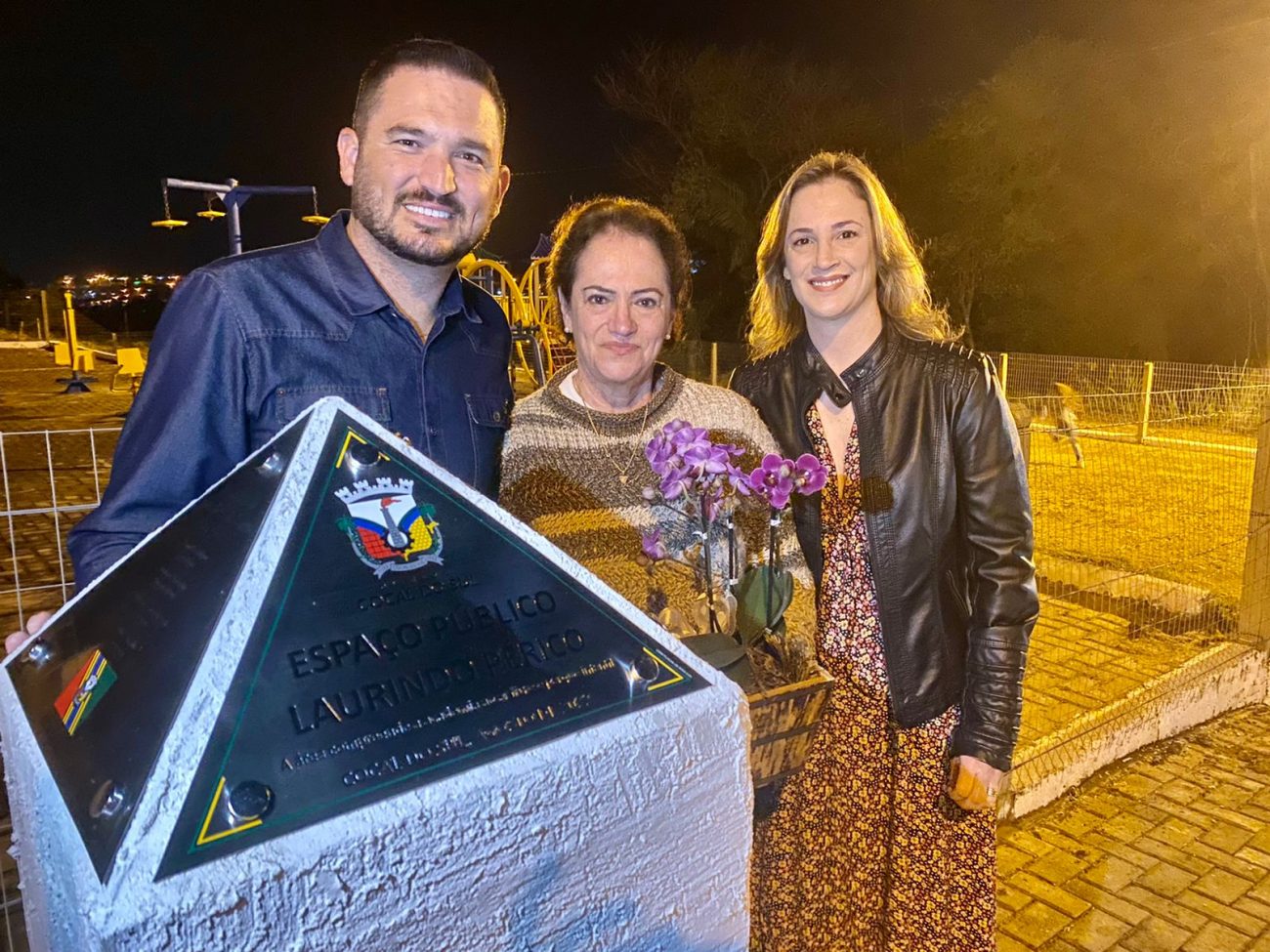 stronggoverno de cocal do sul inaugura pavimentacao asfaltica no bairro boa vistastrong 16.19.45