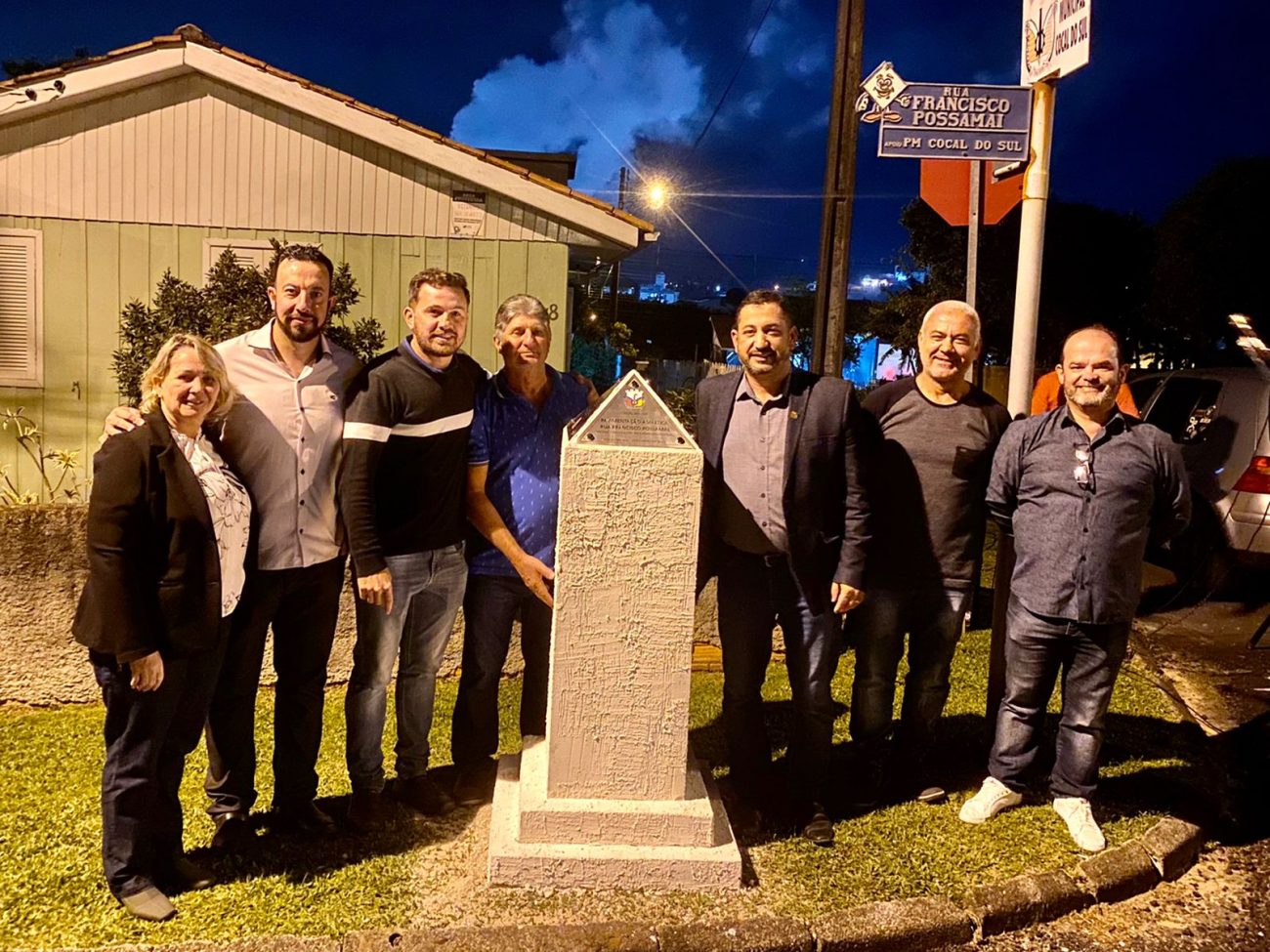 stronggoverno de cocal do sul inaugura pavimentacao asfaltica no bairro boa vistastrong 16.19.47