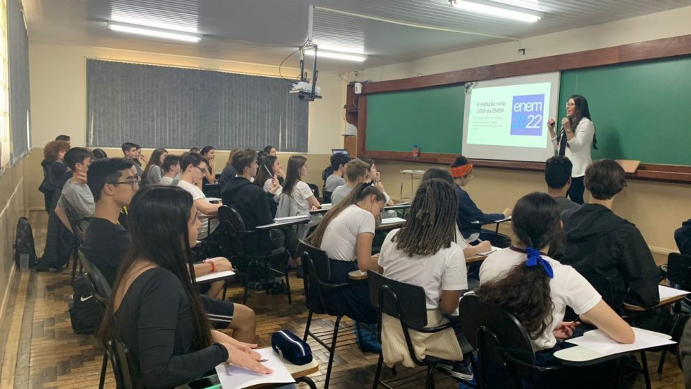 strongbrunibave realiza aulao preparatorio para o enem em urussangastrong 0101 monsenhor