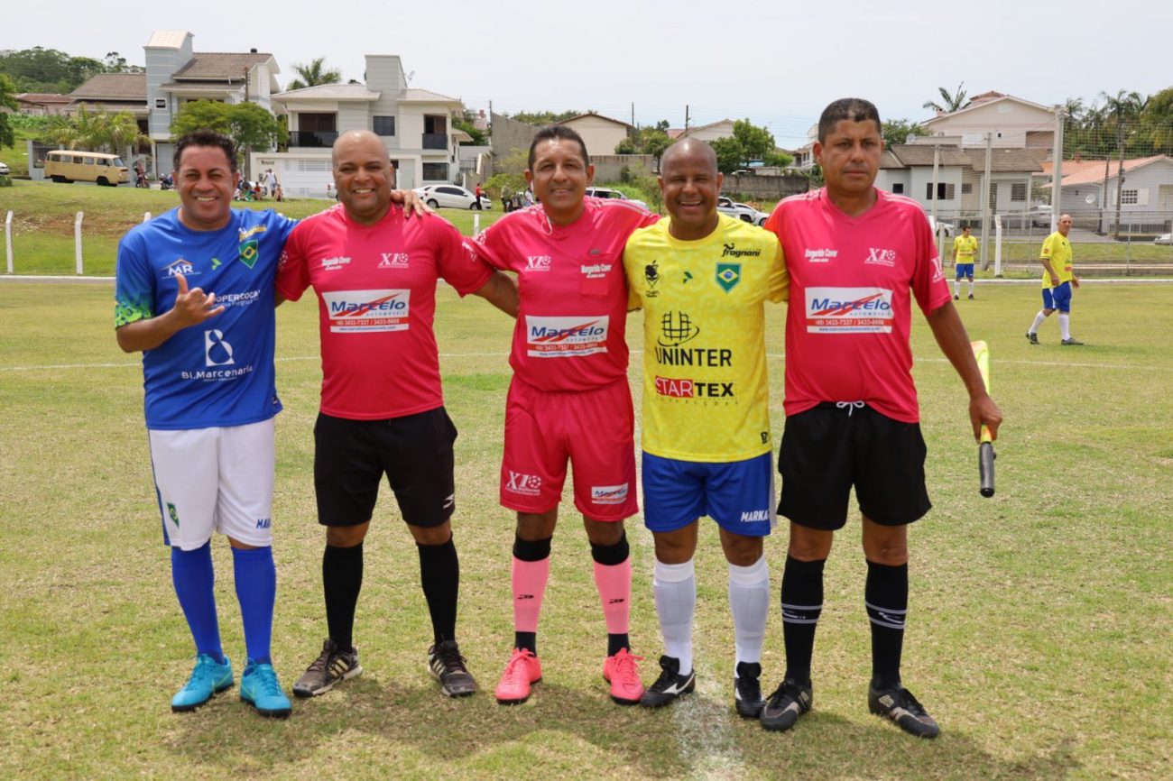 Marcelinho Carioca e Edílson Capetinha fazem jogo solidário em