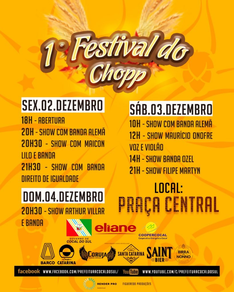 strongcocal do sul recebe 1o festival de chopp a partir desta sexta feirastrong 08.52.21