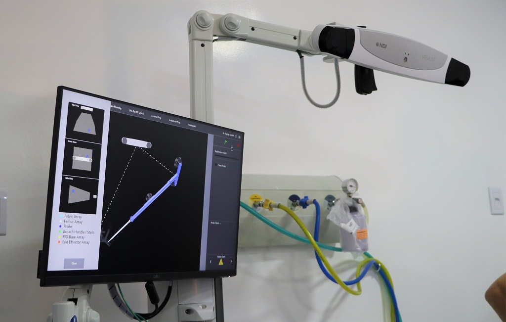 strongunimed criciuma adquire primeiro robo para cirurgia ortopedica de scstrong ortopedia unimed robo mako 2