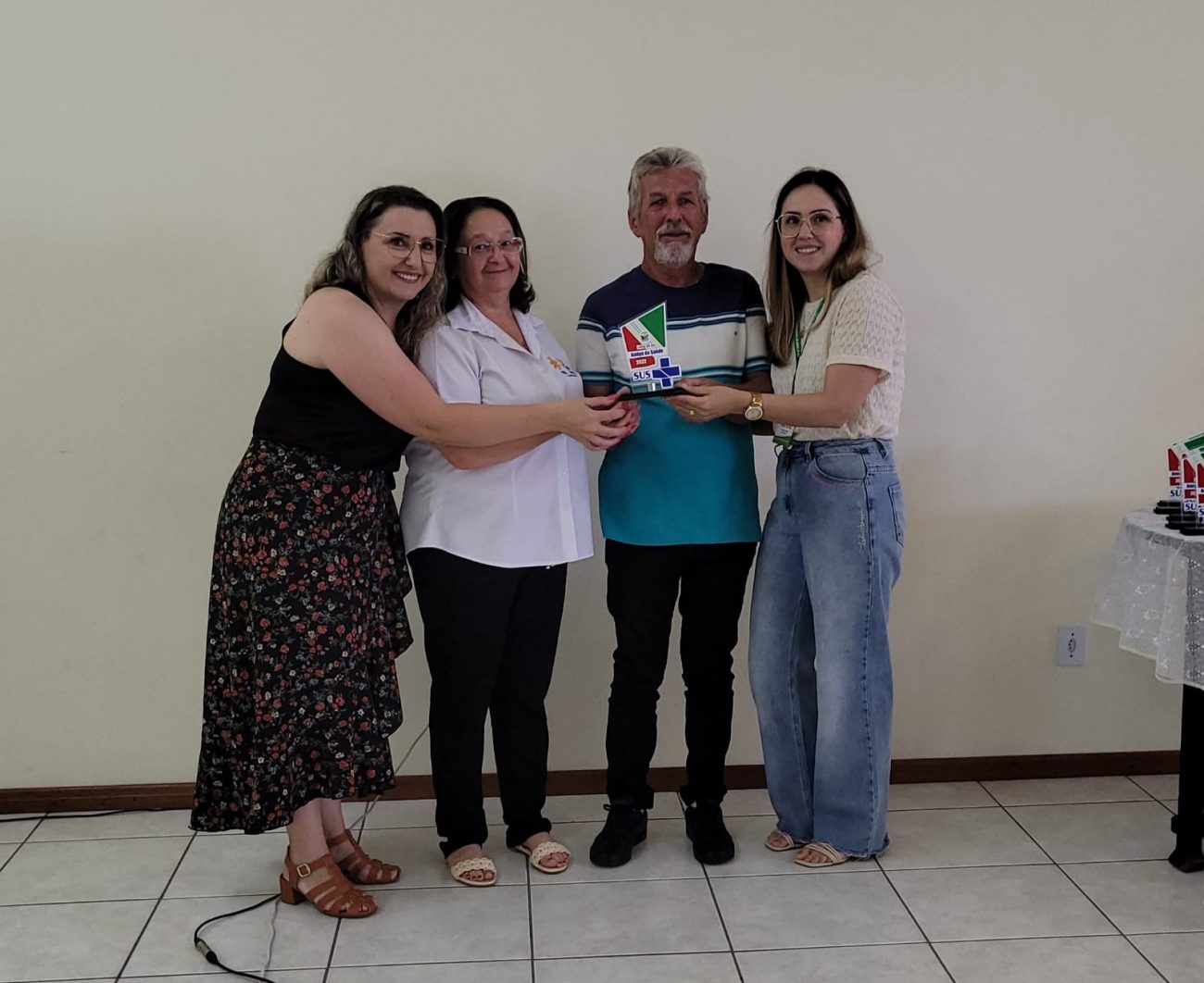 apae cocal do sul recebe premio amigo da saude 2022 amigo da saude por ana paula nesi