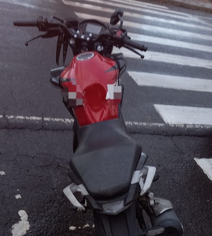 colisao entre carro e moto deixa uma mulher ferida em cocal do sul img 20230307 wa0067 1