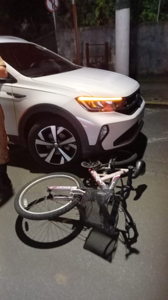 ciclista de 22 anos e atropelada no centro de cocal do sul img 20230424 wa0137