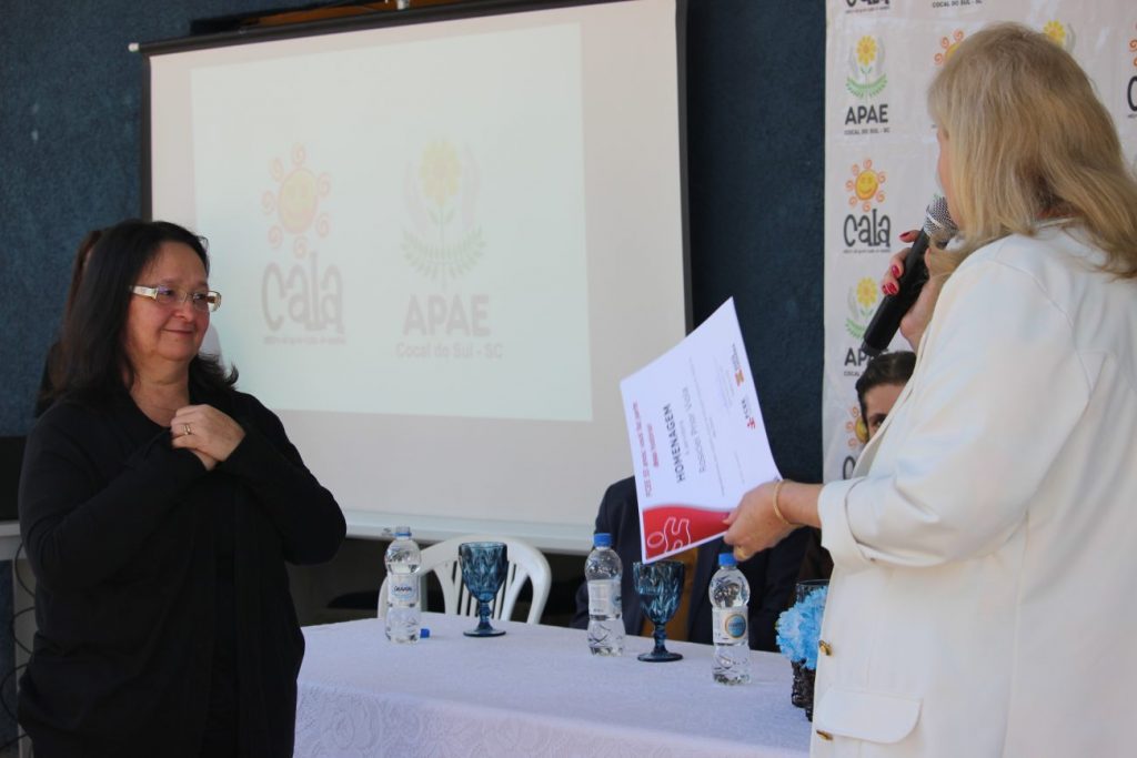 com a presenca da presidente da fcee apae cocal do sul inaugura projetos e benfeitorias inuaguracao apae fcee por ana paula nesi 41