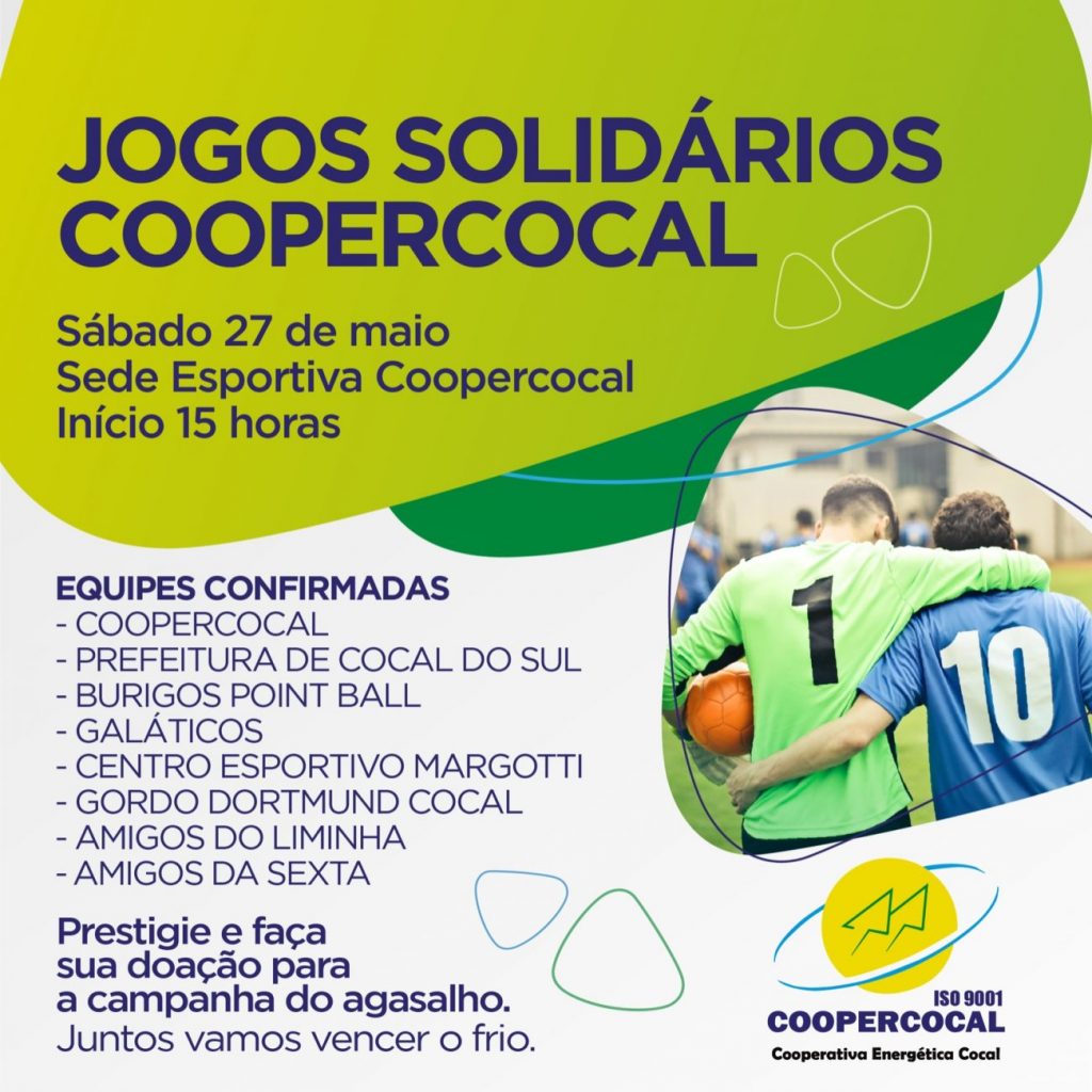 coopercocal arrecadara roupas e cobertores no proximo dia 27 em jogos solidarios whatsapp image 2023 05 15 at 15.19.17