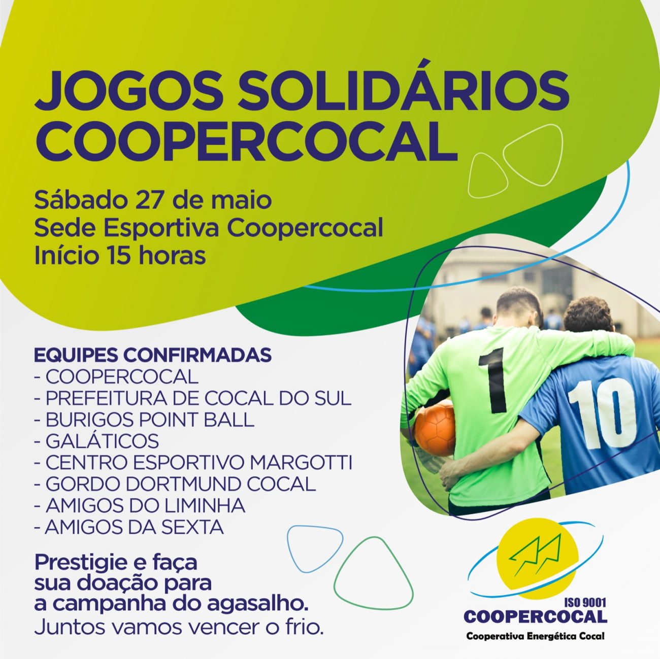 coopercocal arrecadara roupas e cobertores no proximo dia 27 em jogos solidarios whatsapp image 2023 05 15 at 15.19.17
