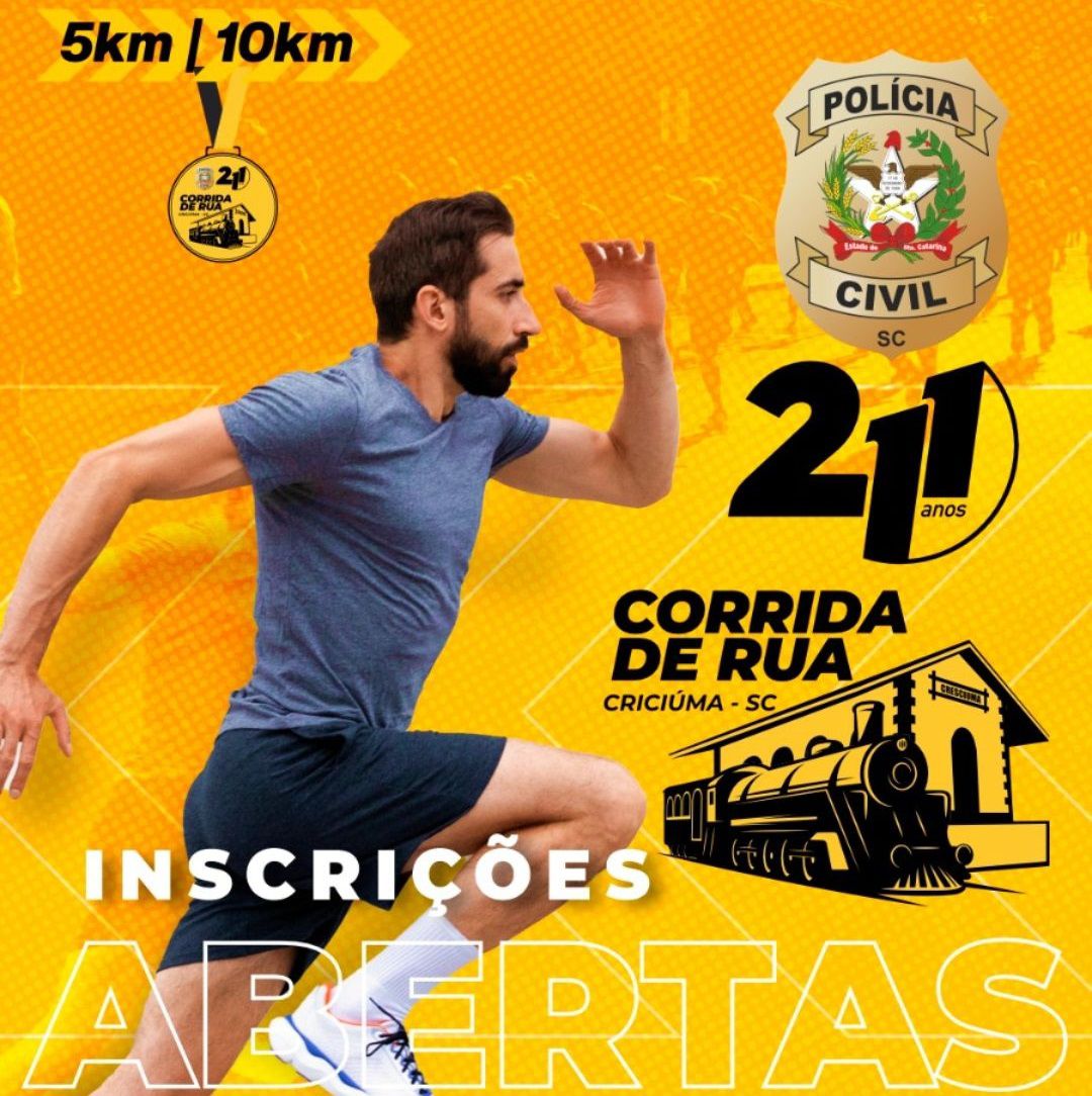 policia civil promove corrida de rua em criciuma em alusao aos 211 anos da instituicao whatsapp image 2023 05 22 at 17.23.48