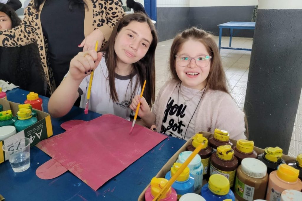 intercambio da prevencao acao realiza atividades colaborativas entre alunos da apae e escola municipal intercambio da prevencao matutino divulgacao 11