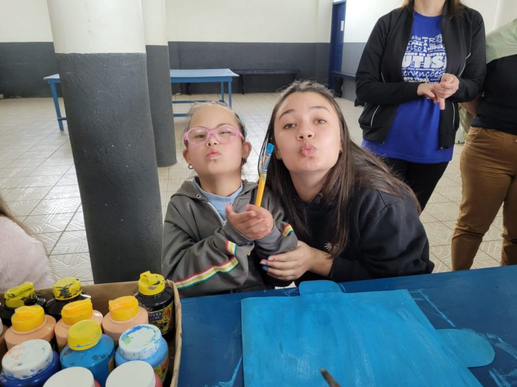 intercambio da prevencao acao realiza atividades colaborativas entre alunos da apae e escola municipal intercambio da prevencao matutino divulgacao 5