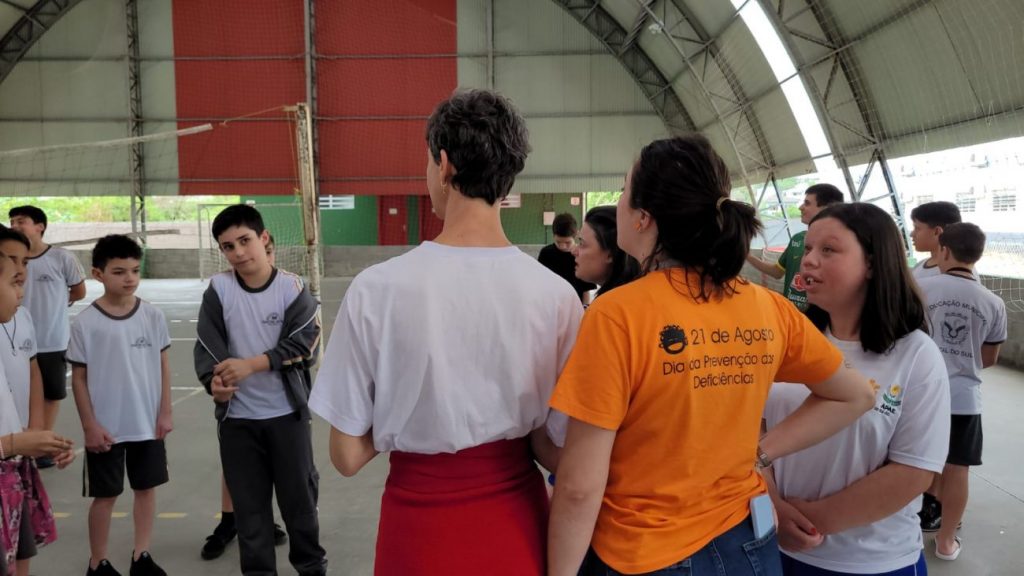 intercambio da prevencao acao realiza atividades colaborativas entre alunos da apae e escola municipal intercambio da prevencao vespertino por ana paula nesi 2