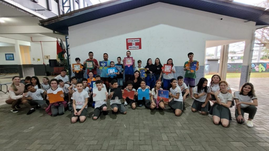 intercambio da prevencao acao realiza atividades colaborativas entre alunos da apae e escola municipal intercambio da prevencao vespertino por ana paula nesi 8