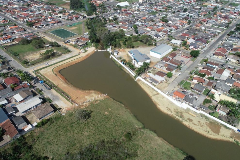 prefeitura inaugura obras de ampliacao e desassoreamento da barragem do rio cocal dji 0004