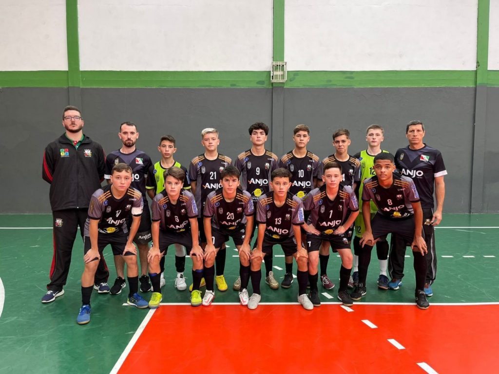equipe sub 15 de cocal do sulanjo futsal garante classificacao para a terceira fase do campeonato estadual sub15 cocaldosul anjosdofutsal set23a 1