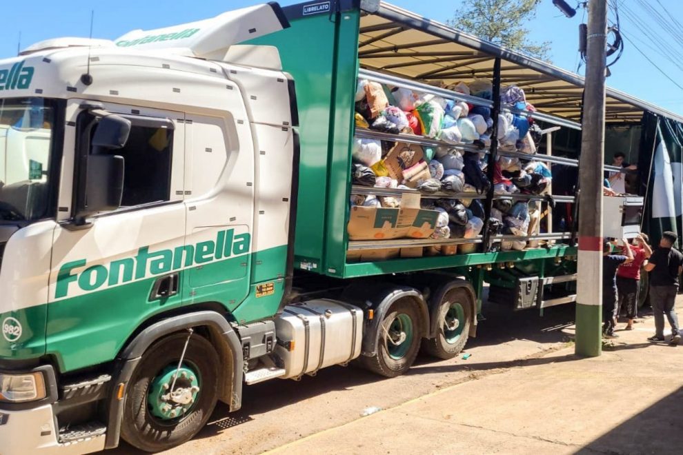 sos rio grande do sul campanha arrecada 185 toneladas de doacoes no sul catarinense unnamed 27