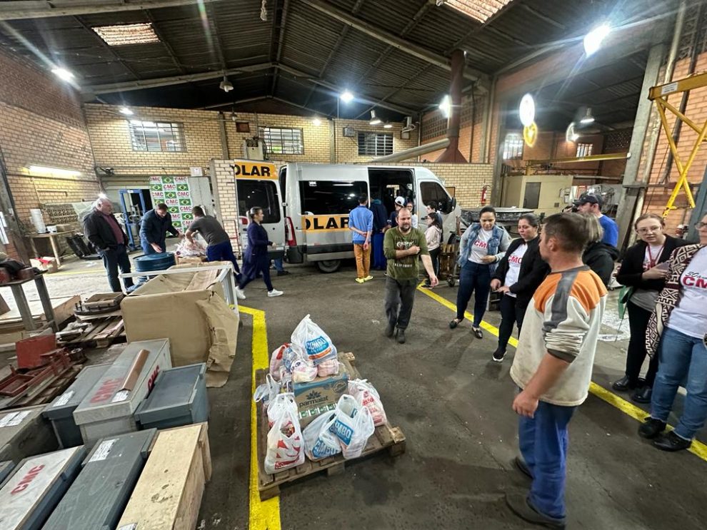 em gincana empresa arrecada cerca de uma tonelada de alimentos para a apae de cocal do sul cmc e apae cocal divulgacao 1