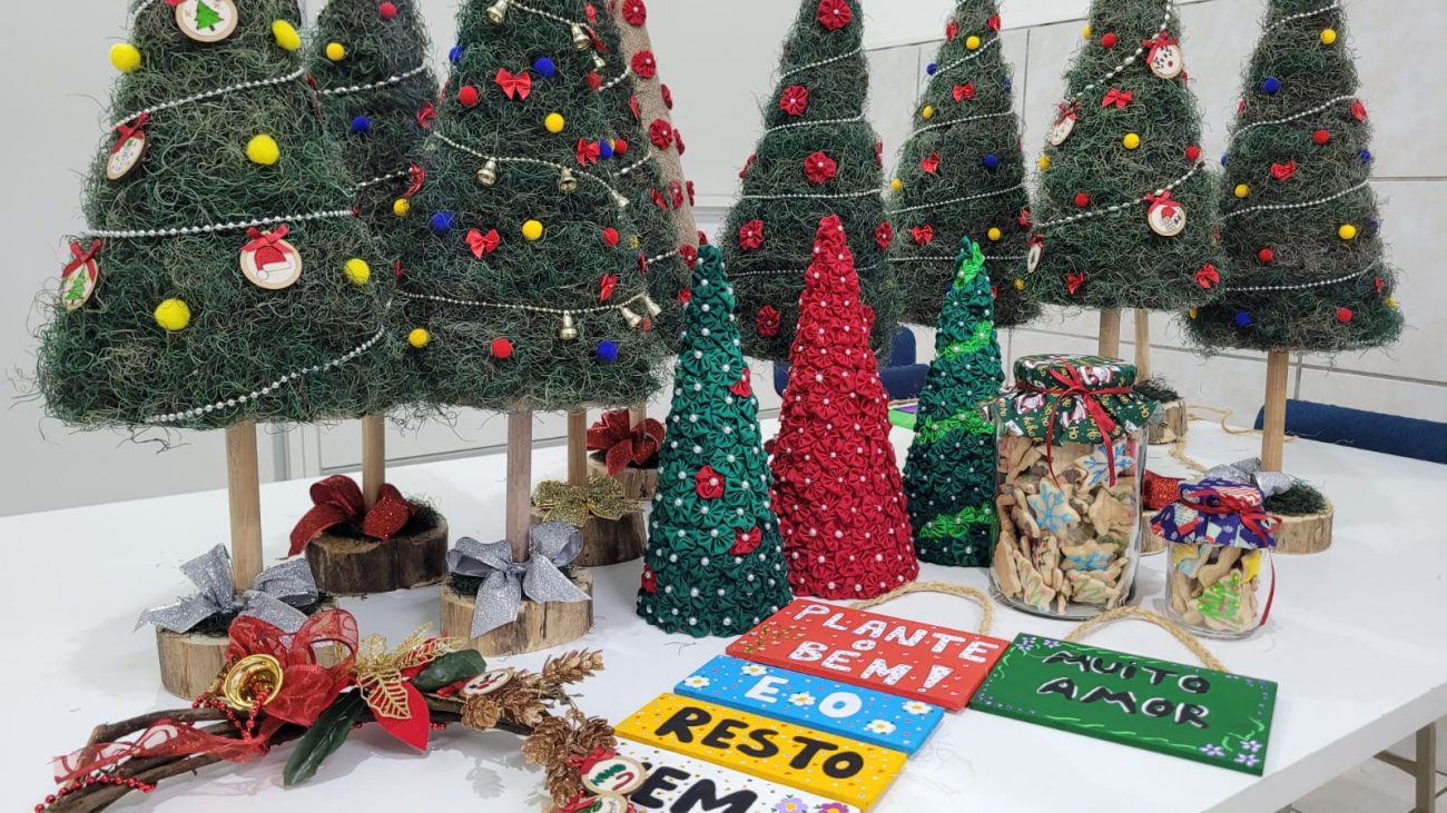 apae cocal do sul realiza feira de produtos artesanais neste sabado na praca produtos natal apae por ana paula nesi 6