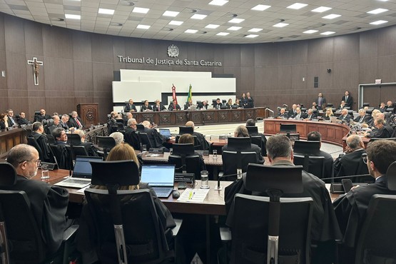 desembargador francisco jose rodrigues de oliveira neto e eleito presidente do tjsc eleicaotjsc003
