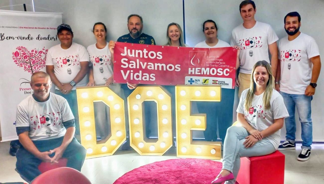 mais de 500 pessoas participaram da campanha de doacao de sangue do anjos do futsal doacaodesangue2