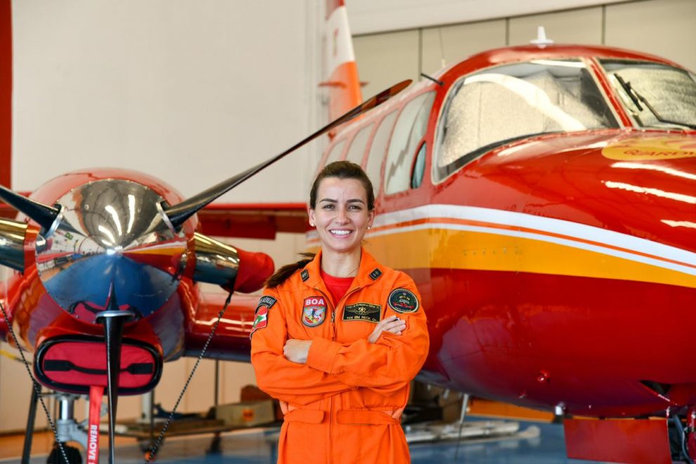 bombeiro militar de sc tem a primeira mulher piloto de aviao da seguranca publica do estado credito soldado eduardo de souza1
