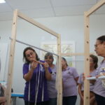 mulheres artesas da coopercocal iniciam jornada na tecnica do macrame 1 4