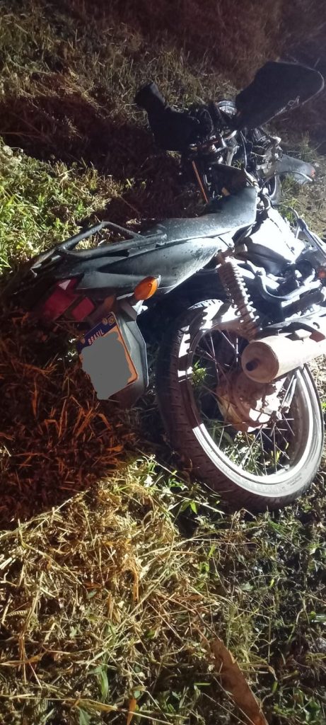 colisao entre moto e carro deixa motociclista gravemente ferido em cocal do sul img 20241005 wa0111