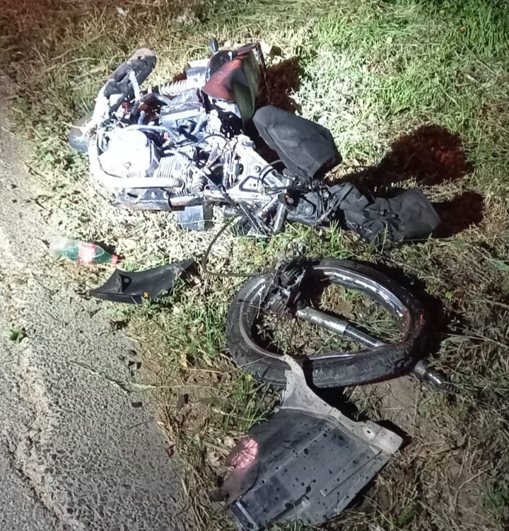 colisao entre moto e carro deixa motociclista gravemente ferido em cocal do sul img 20241005 wa0112