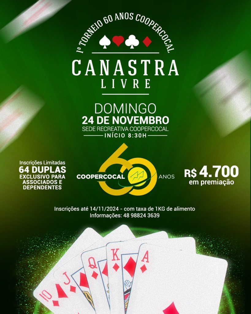 coopercocal abre inscricoes para o 1o torneio 60 anos de canastra livre para associados whatsapp image 2024 10 30 at 09.11.05