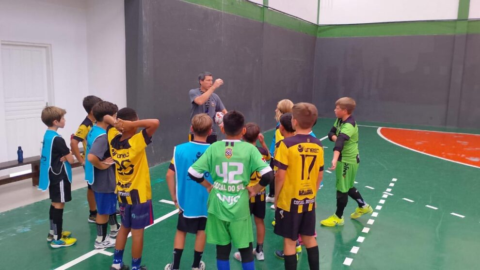 sub 11 de cocal do sulanjo futsal estreia no campeonato estadual nesta sexta feira sub11 cocaldosul anjofutsal mar2025