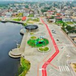 balneario rincao lagoa do jacare sera inaugurada no dia 31 de maio vista aerea lagoa do jacare balneario rincao lucas sabino 1