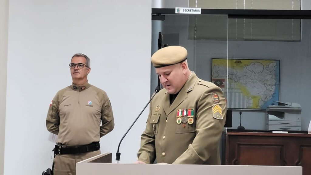 solenidade marca troca de comando da policia militar de cocal do sul troca de comando pm por ana paula nesi 9