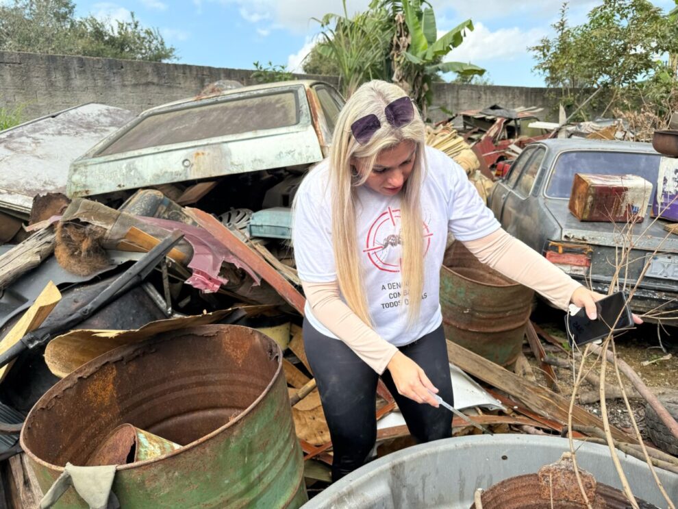 acoes de combate sao ampliadas em cocal do sul apos primeiro foco de dengue do ano varredura dengue cocal 3