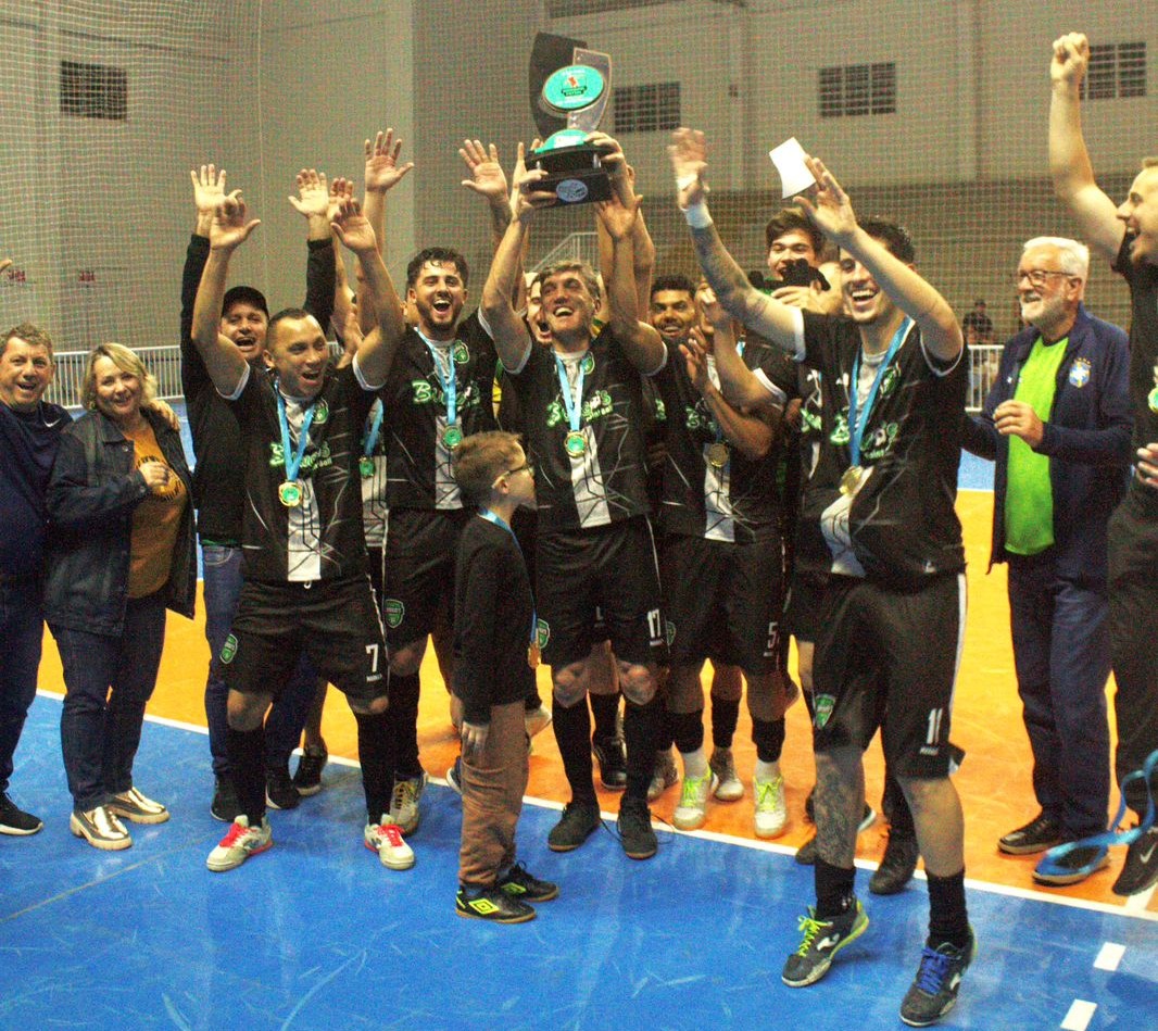 premiacao do municipal de futsal acontece nesta terca em cocal do sul apos titulo do burigos final municipal