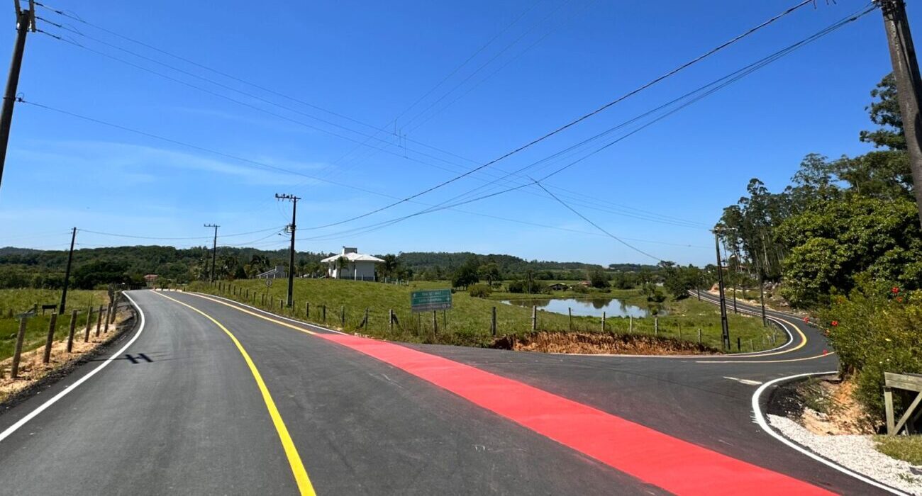interior de cocal do sul ganha estrada pavimentada sinalizada e pronta para circulacao interior de cocal do sul ganha estrada pavimentada sinalizada e pronta para circulacao 2 e1765310289897