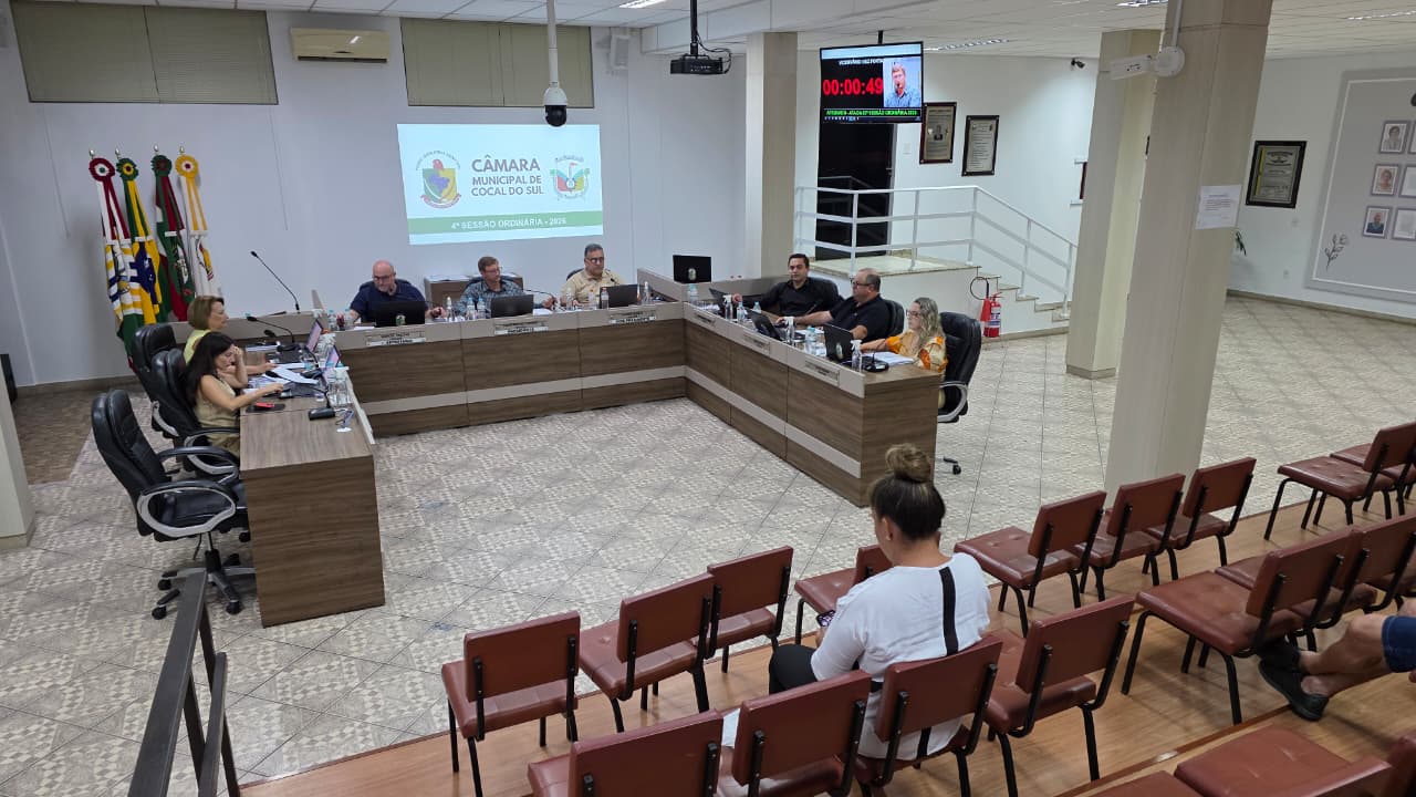 tribuna confira o que foi assunto na 4a sessao ordinaria da camara de cocal do sul 4a ordinaria por ana paula nesi 6