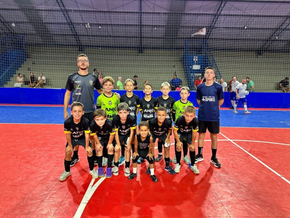 sub 10 de cocal do sulanjo futsal e lider na estreia do campeonato estadual sub10 cocaldosul anjofutsal 2026a