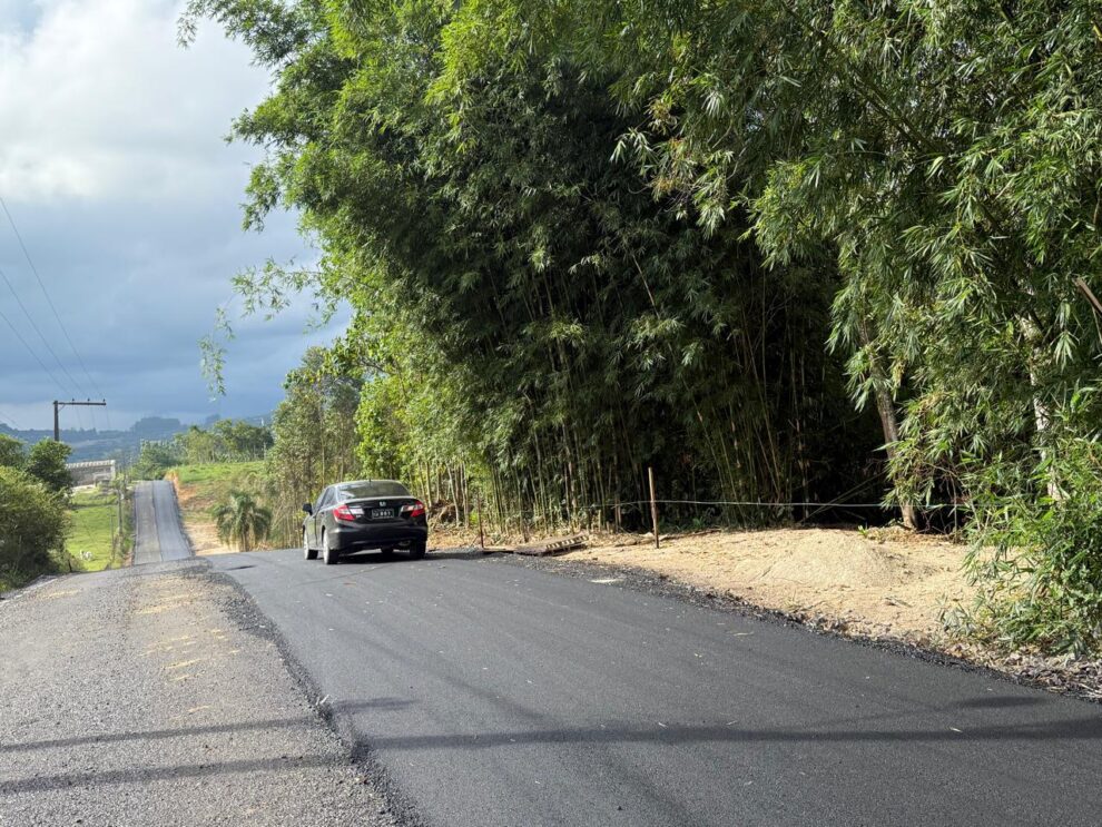 rua de cocal do sul e concluida e entra na fase final para liberacaot rua de cocal do sul e concluida 2