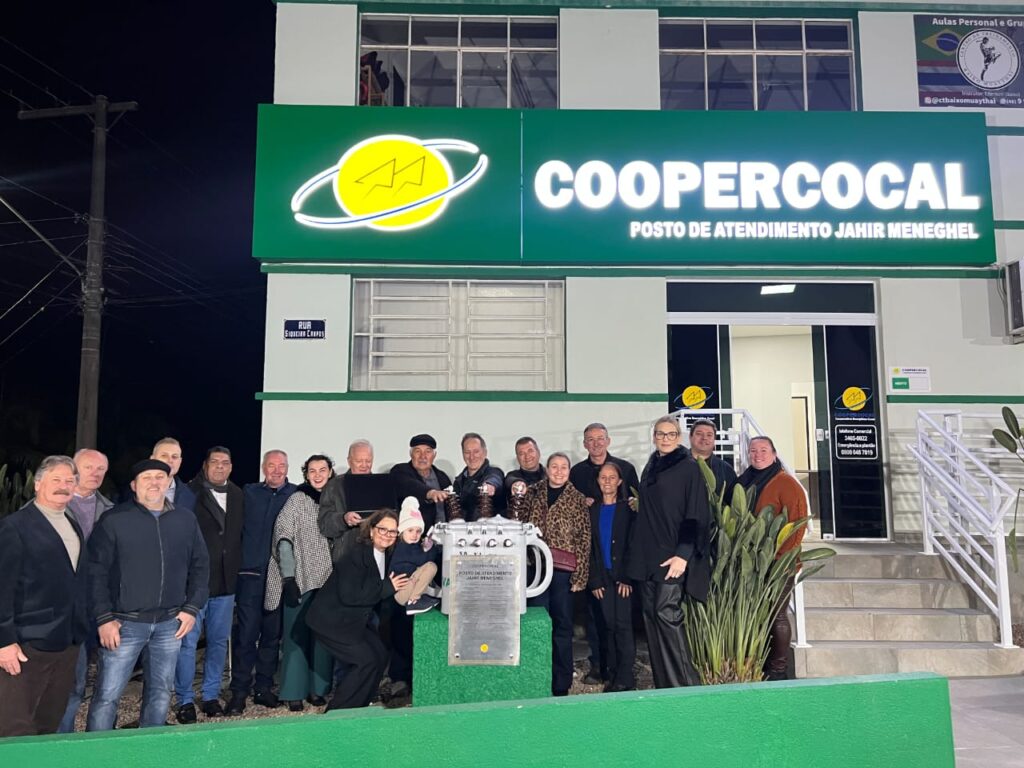 coopercocal inaugura novo posto de atendimento em urussanga e homenageia jahir meneghel posto de atendimento urussanga coopercocal por danylla zanette 9