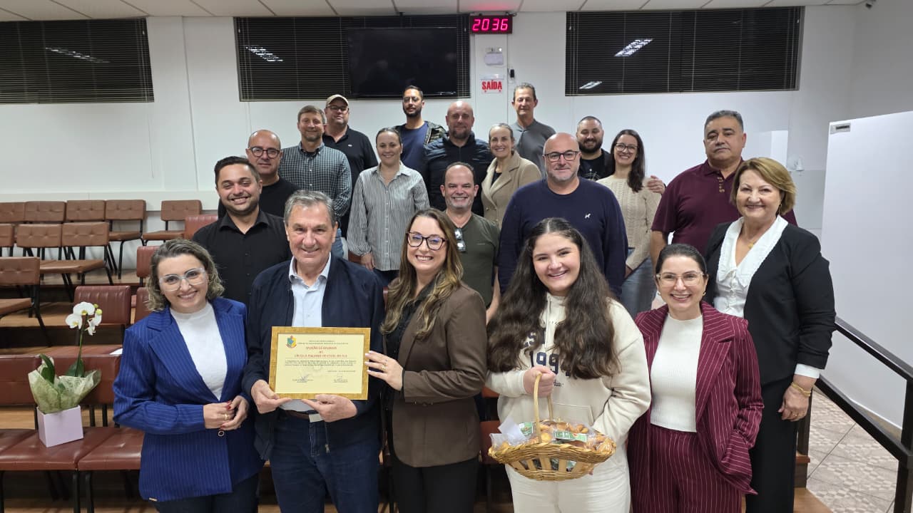 circulo italiano recebe homenagem da camara pelos 25 anos de historia em cocal do sul mocao circulo italiano 25 ordinaria 2026 por ana paula nesi 6