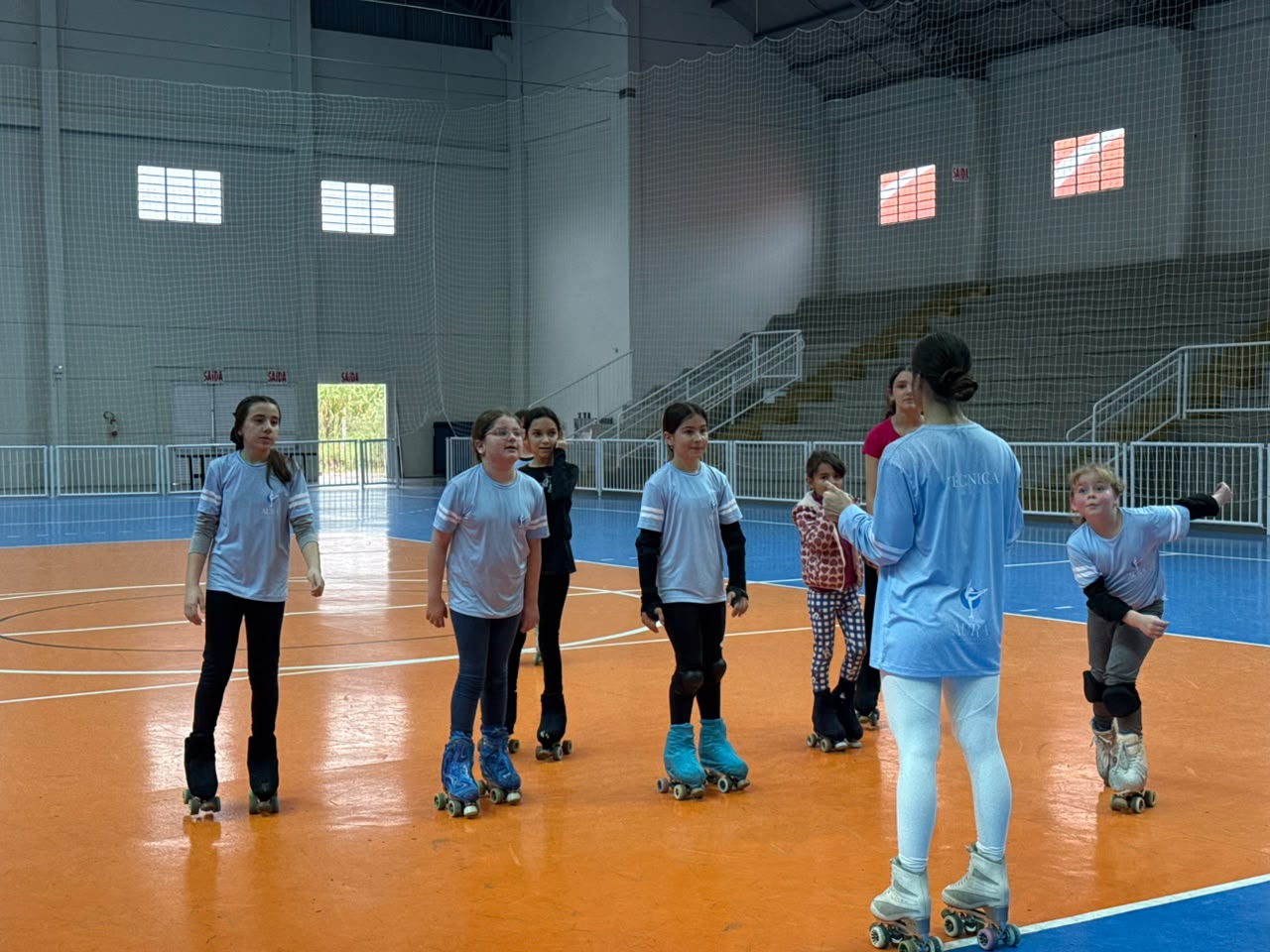 cocal do sul democratiza a patinacao artistica com projeto unico na amrec cocal do sul mantem unica aula publica de patinacao artistica da amrec3
