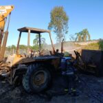 patrola pega fogo em fabrica de paletes em cocal do sul img 20260709 wa0026
